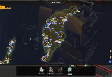 Swedish Islands Map Addonверсия 2.2 для Euro Truck Simulator 2 (v1.57.x)