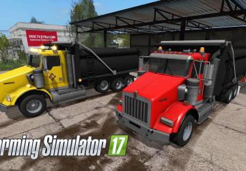 T800B Dump Truckверсия V1.0 для Farming Simulator 2017 (v1.5.3.1)