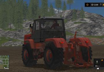Т-150к оранжевыйверсия 1.0 для Farming Simulator 2017 (v1.5.3.1)