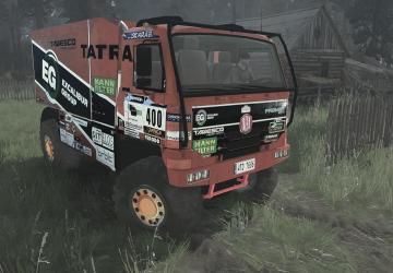 Tatra 815 4x4 Dakarверсия 10.04.18 для Spintires: MudRunner (v18/03/06)