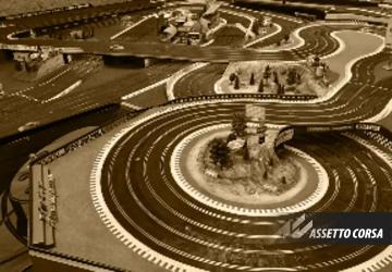 Teckslot Slotcar Racetreckверсия 1.0 для Assetto Corsa