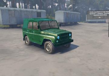 Текстура для УАЗ 469 «Болотный»версия 1.0 для SpinTires (v03.03.16)