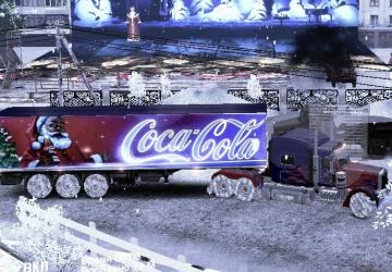 Текстура полуприцепа Coca-colaверсия 1.0 для SpinTires (v03.03.16)