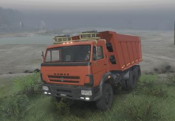 Текстуры для KAmaZ 6520 - Переработкаверсия 1 для SpinTires (v03.03.16 и выше)