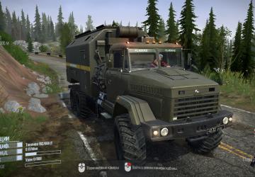 Текстуры для мода KrAZ 6322версия 1.1 для Spintires: MudRunner (v25.02.21)