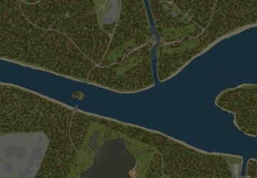 Карта «(Amir’s) Bolshoy river»версия 24.07.25 для Spintires: MudRunner (v28.09.22)