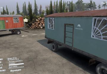 USSR Trailer vagonверсия 1.0 для SpinTires (v1.7.1)