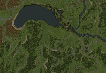 Карта «За озером»версия 1 для SpinTires (v03.03.16)