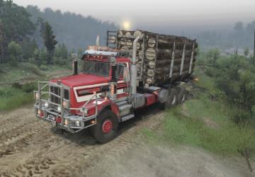 Kenworht C500версия 1 для SpinTires (v03.03.16 и выше)