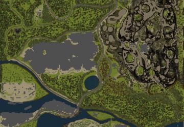 Карта «Долгая дорога»версия 1 для Spintires: MudRunner (v28.09.22)
