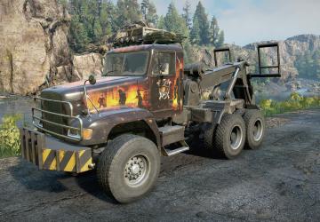 Winchless Freightliner M916A2версия 1.0.2 для SnowRunner (v39.0)