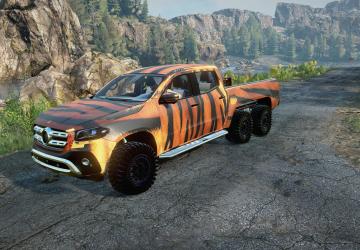 Crazys X Force 6x6версия 1.0 для SnowRunner (v38.0)