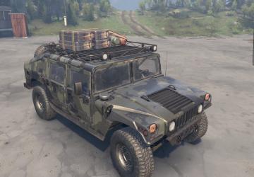 Hummer H1 Militaryверсия 1.2 для SpinTires (v03.03.16 и выше)