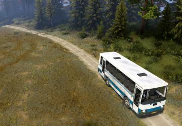 Текстура узкой бетонной дорогиверсия 1.1 для SpinTires (v1.7.1)