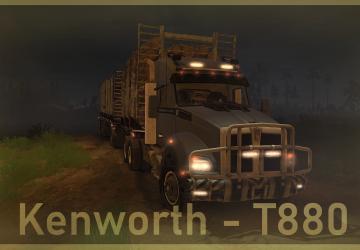 Kenworth - T880версия 1.2 для Spintires: MudRunner (v25.02.21)