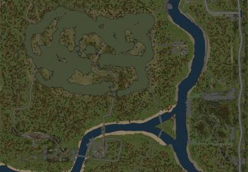Карта «В близи болота»версия 1 для Spintires: MudRunner (v25.02.21)