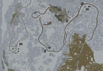 Карта «Уходящий»версия 1 для Spintires: MudRunner (v28.09.22)