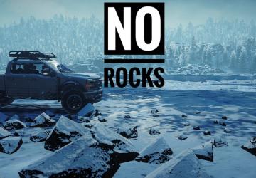 No Rocksверсия 1.0 для SnowRunner (vAll)