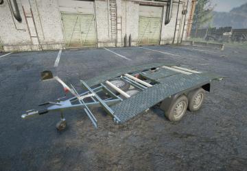 Car transporter scout trailerверсия 1.00 для SnowRunner (v38.0)