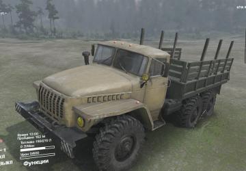 Пак текстур для Ural4320 дефолтверсия 1 для SpinTires (v03.03.16 и выше)