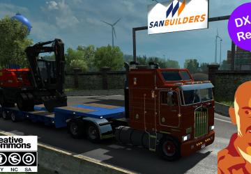 Kenworth K100версия 7.0 для Euro Truck Simulator 2 (v1.57.x)
