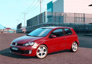Volkwagen Golf VI GTI 2014версия 1.5 для Euro Truck Simulator 2 (v1.57.x)