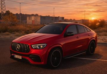 Mercedes-Benz GLE 63 S AMG 2025версия 1.0 для Euro Truck Simulator 2 (v1.57.x)