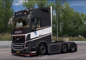 Volvo FH4 M.de Grootверсия 14.0 для Euro Truck Simulator 2 (v1.57.x)