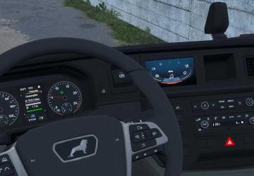 Аналоговая приборка для MAN TGX 2020версия 1.4 для Euro Truck Simulator 2 (v1.57.x)