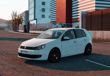 Volkswagen Golf Mk6 GTIверсия 1.8 для American Truck Simulator (v1.57.x)