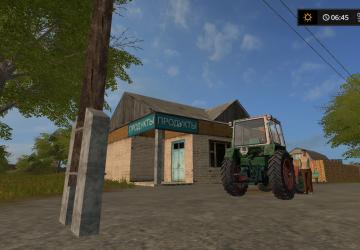 Карта «Колхоз рассвет 2»для Farming Simulator 2017 (v17)