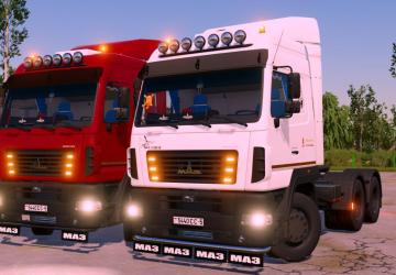 МАЗ-6430Е8/5440С5версия 1.1 для Farming Simulator 2022