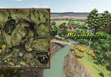 Карта «Pirambeiras Map»версия 1.0.0.0 для Farming Simulator 2025