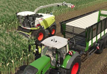 CLAAS JAGUAR 900версия 1.0.0.0 для Farming Simulator 2025