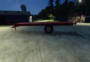 Рулоновоз самодельный одноосевойверсия 1.0.0.1 для Farming Simulator 2025 (v15.0.1)