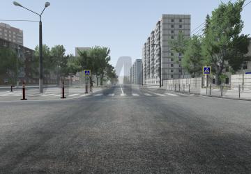 Карта «Russian Streets»версия 1.4 для BeamNG.drive (v0.38.x)