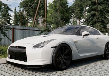 Nissan GT-R (R35)версия 1.0 для BeamNG.drive (v0.38.x)