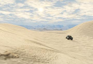 Карта «REKT Ridiculous Sand Dunes»версия 2 для BeamNG.drive (v0.38.x)