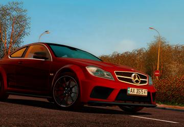 Mercedes-Benz C63 W204 Coupe 2012версия 1.0 для City Car Driving (v1.5.9.2)