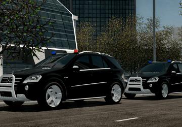 Mercedes-Benz ML-Class W164 2011версия 1.0 для City Car Driving (v1.5.9.2)