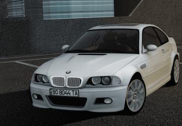 BMW M3 E46 2022версия 1.0 для City Car Driving (v1.5.9.2)