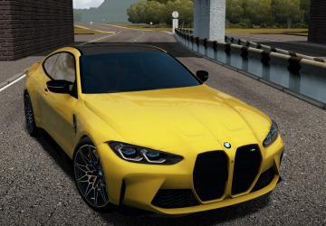 2021 BMW M4 Coupé (G82)версия 1.0 для City Car Driving (v1.5.9)