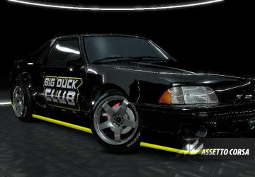 BIG DUCK CLUB | Ford Mustang FoxBody Publicv1.0 для Assetto Corsa