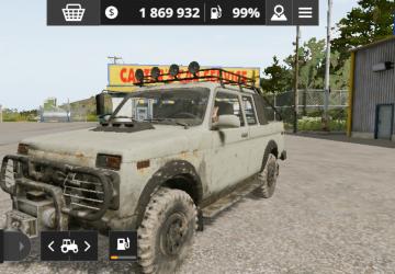 Лада Ниваверсия 1.0 для Farming Simulator 20 (vFarming Simulator 20)