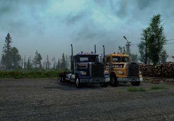 Freightliner FLD120 v1версия 1.01 для Spintires: MudRunner (v25.02.21)