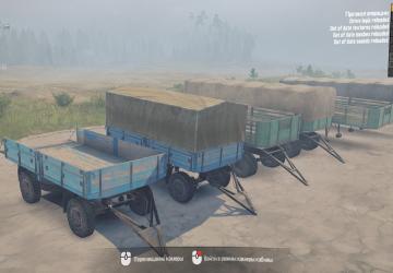 Прицепы и полуприцепы из SpinTires (Vehicle Pack 01 DLC)v1.0 для Spintires: MudRunner (v25.02.21)