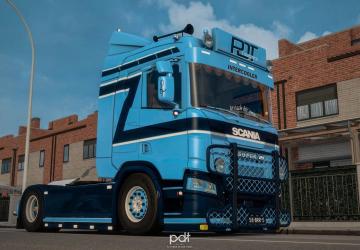Scania R500 PDT Logistics + Trailerверсия 1.0 для Euro Truck Simulator 2 (v1.57.x)
