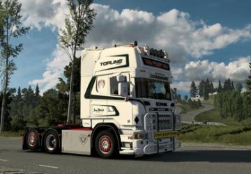 Jan Mues Scania R500 Accessory Pack for Scania PGR Seriesv1.0 Fix для Euro Truck Simulator 2 (v1.57.x)