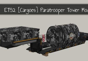 Paratrooper Training Tower Moduleверсия 1.1 для Euro Truck Simulator 2 (v1.57.x)
