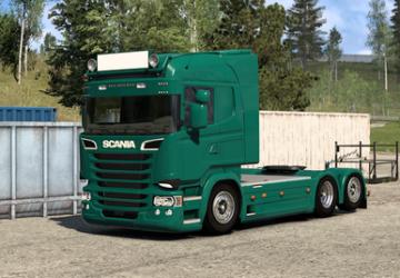 Chassis And Accessory Addon For Scania PGR Seriesv1.0 для Euro Truck Simulator 2 (v1.57.x)